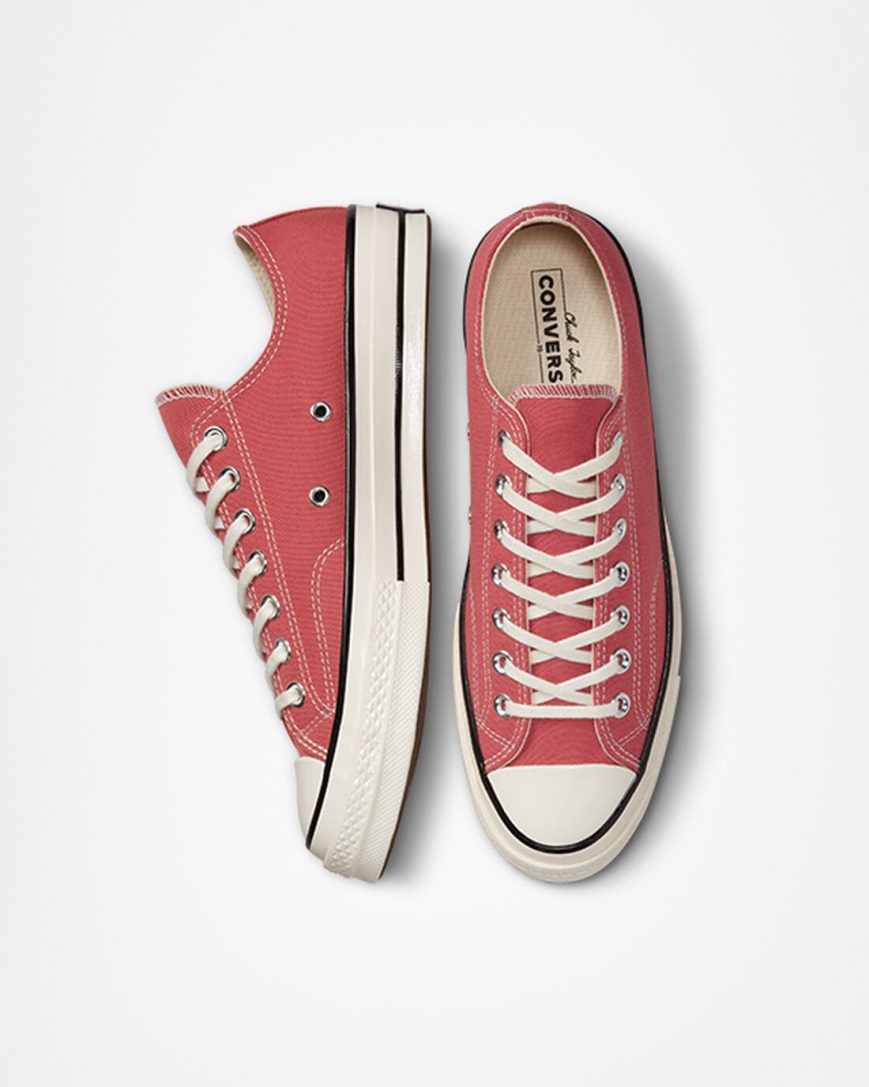 Dámské Boty Nízké Converse Chuck 70 Vintage Platene Červené Béžový Černé | CZ EA31J64